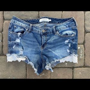 Torrid denim shorts
